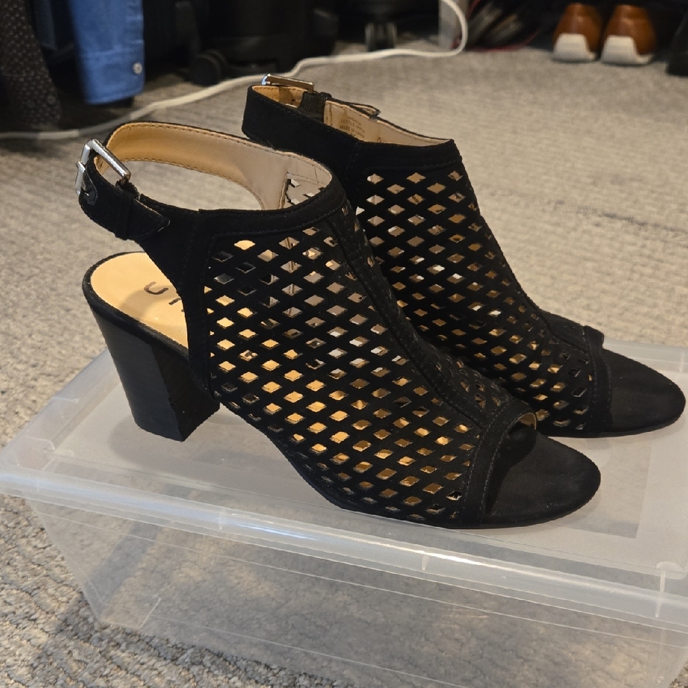 Unisa Black Heels, Size: 8